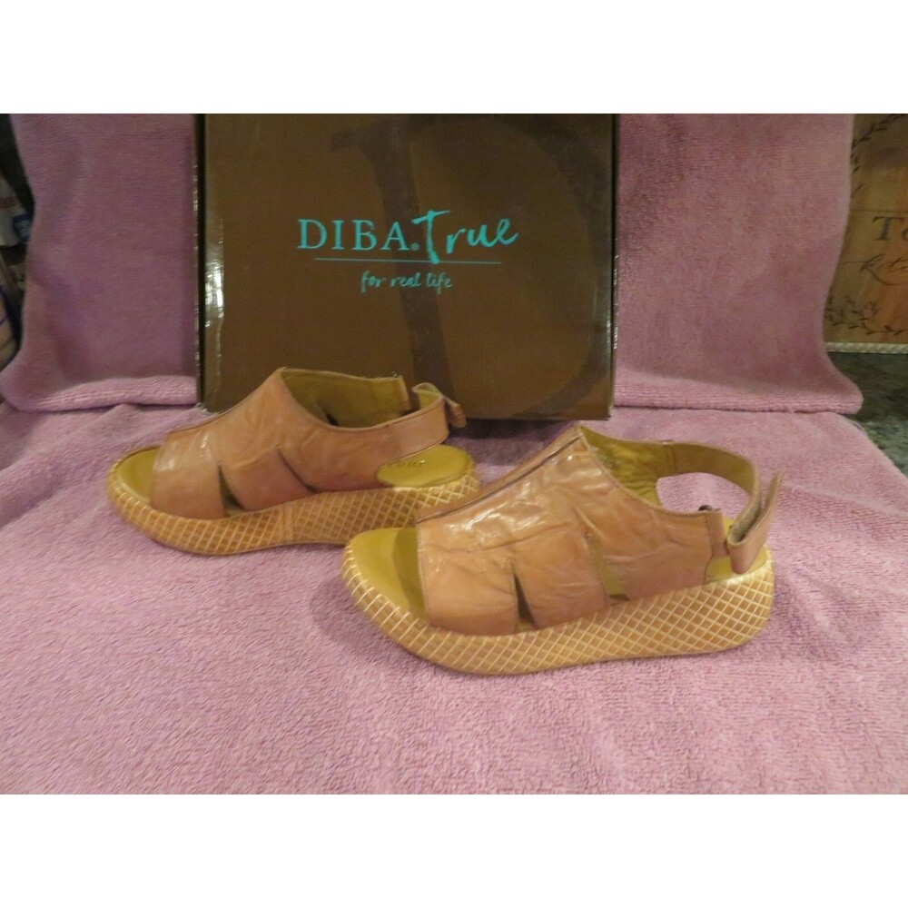 *NEW Womens Pecan Diba True En Lite Sandals, 10